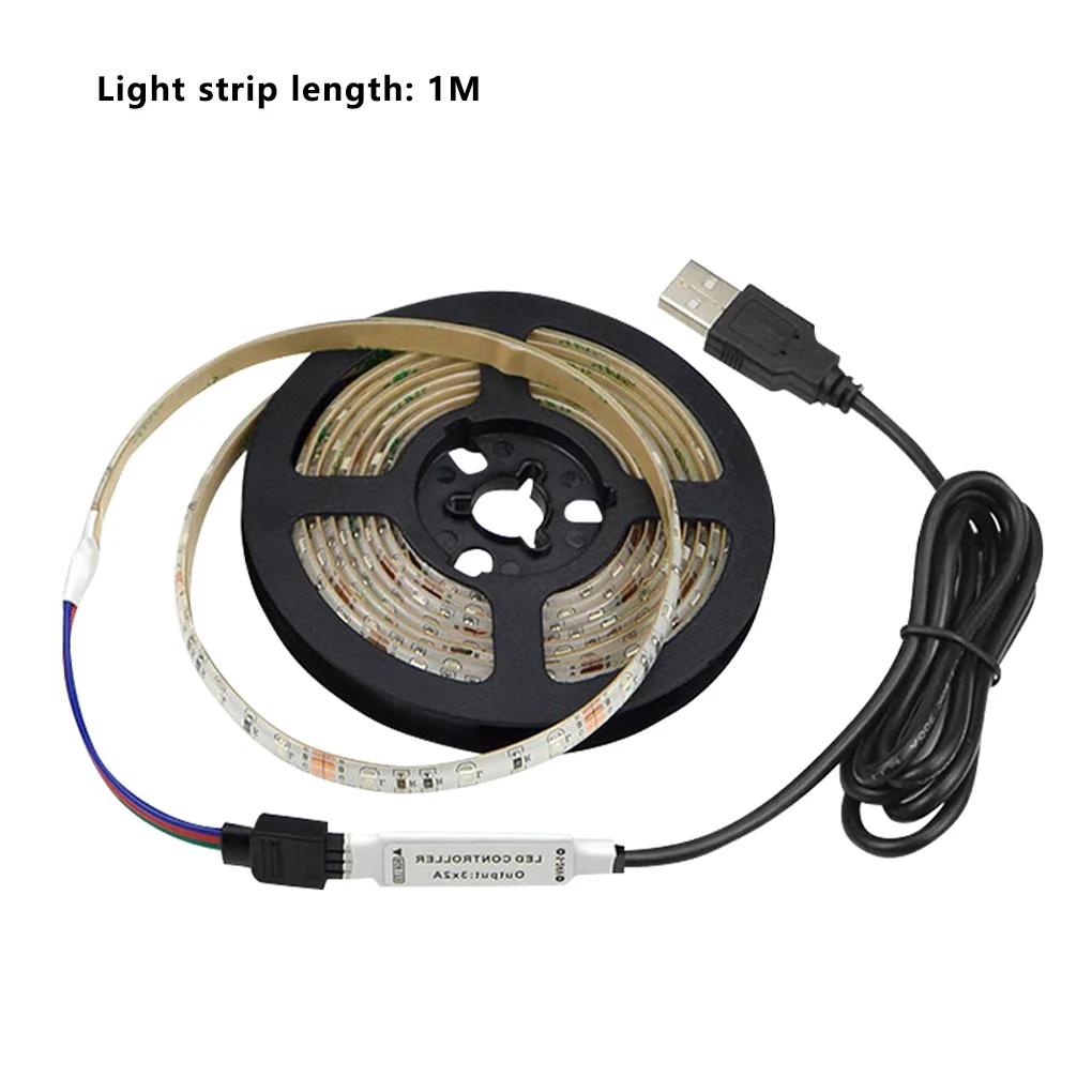 1M USB RGB Led Lights For Room Adjustable Background Led Lights Decoration For Wall Bedroom Neon Strip DIY BackLight Lamp 5V PCB
1M USB RGB Led Lights For Room Adjustable Background Led Lights Decoration For Wall Bedroom Neon Strip DIY BackLight Lamp 5V PCB