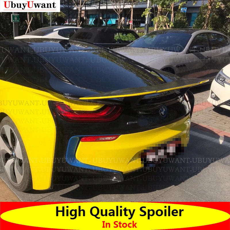 Car Rear Spoiler Wing for BMW I8 2014 - 2019 Sport Style Carbon Fiber Car Spoiler Rear Trunk Wing Boot Lid Lip
Car Rear Spoiler Wing for BMW I8 2014 - 2019 Sport Style Carbon Fiber Car Spoiler Rear Trunk Wing Boot Lid Lip