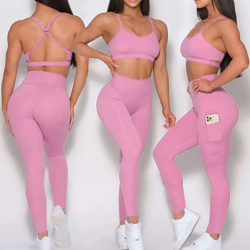 Bombshell No Logo Women Fitness Pumped Sports Bra and Legging Matching Set- 3 Colors Available Super-High Quality for Workout
Bombshell No Logo Women Fitness Pumped Sports Bra and Legging Matching Set- 3 Colors Available Super-High Quality for Workout