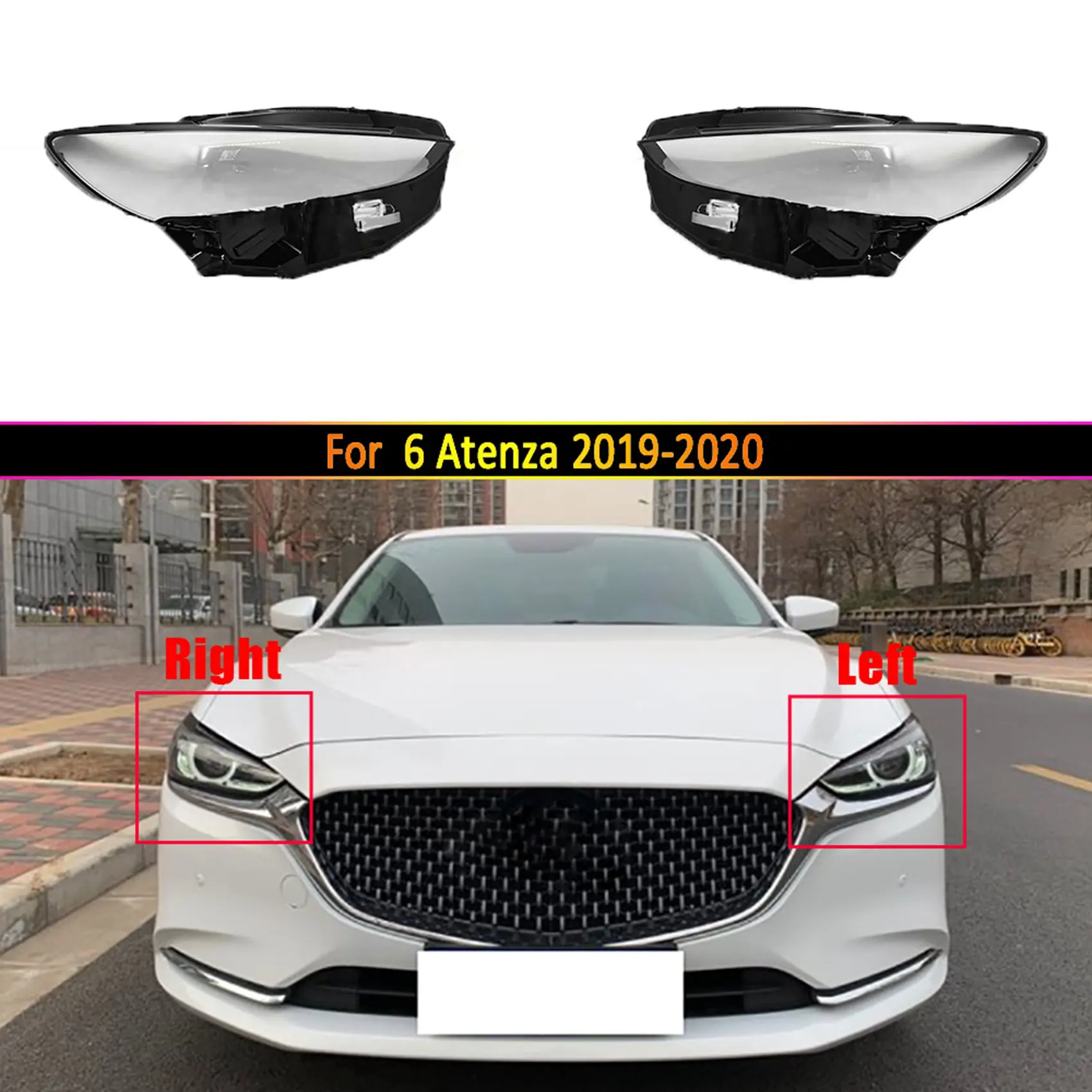 Car Right Front Headlight Head Light Lamp Lens Cover Shell Lampshade for Mazda 6 Atenza 
Car Right Front Headlight Head Light Lamp Lens Cover Shell Lampshade for Mazda 6 Atenza
