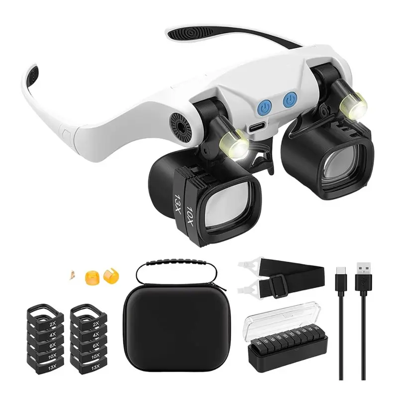 Лупа Fresh с подсветкой и 5 сменными линзами
Лупа Fresh с подсветкой и 5 сменными линзами