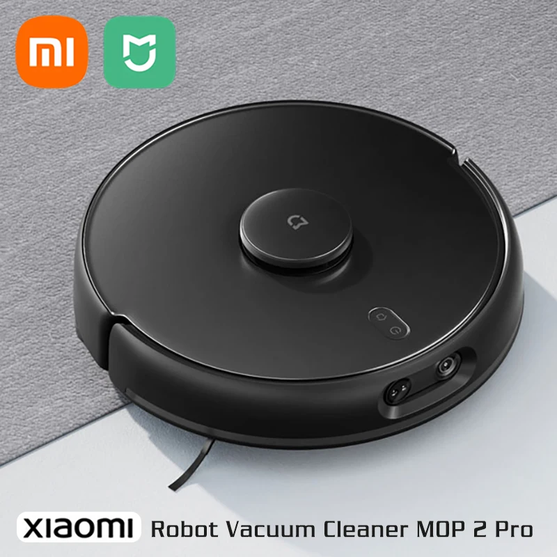 

XIAOMI MIJIA Robot Vacuum Cleaner MOP 2 Pro Sweeping&Dragging Integrated 4000Pa LDS Laser Navigation Smart Planned Map