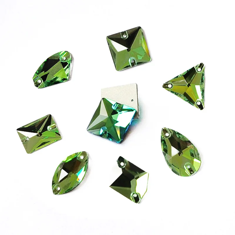 Sewing Flatback Peridot Rhinestone Crystal Rhinestones Sew On Strass Crystal Stones DIY For Garment Dress Decoration
Sewing Flatback Peridot Rhinestone Crystal Rhinestones Sew On Strass Crystal Stones DIY For Garment Dress Decoration