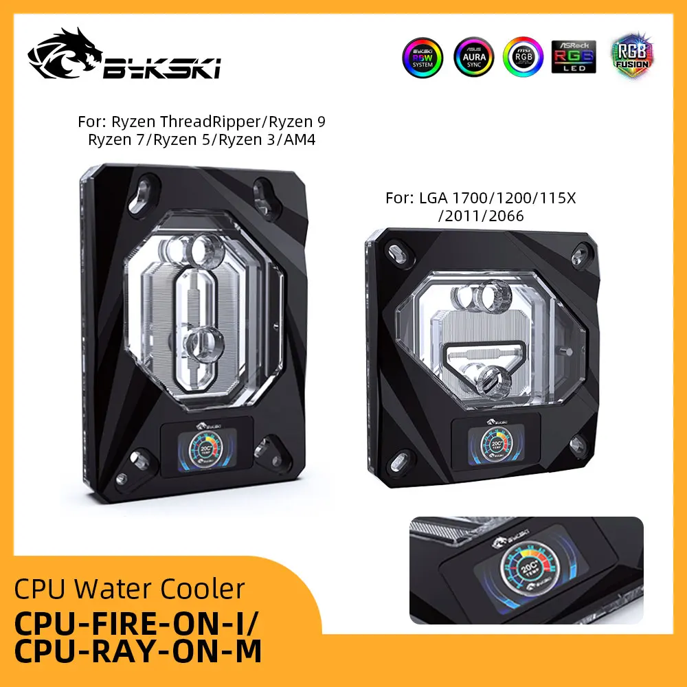 Водяной охладитель для ЦП Bykski с ЖК-дисплеем для LGA 1700/1200/115X/2011/2066 Ryzen ThreadRipper/9/7/5/3/AM4
Водяной охладитель для ЦП Bykski с ЖК-дисплеем для LGA 1700/1200/115X/2011/2066 Ryzen ThreadRipper/9/7/5/3/AM4
