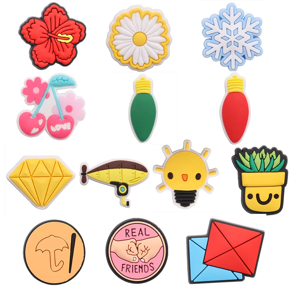 1pcs Fruit Friends Plants Fruit Flowers Light Bulb Shoe Charms Accessories Designer Shoe Decoration DIY Croc Jibz Kid Party
1pcs Fruit Friends Plants Fruit Flowers Light Bulb Shoe Charms Accessories Designer Shoe Decoration DIY Croc Jibz Kid Party