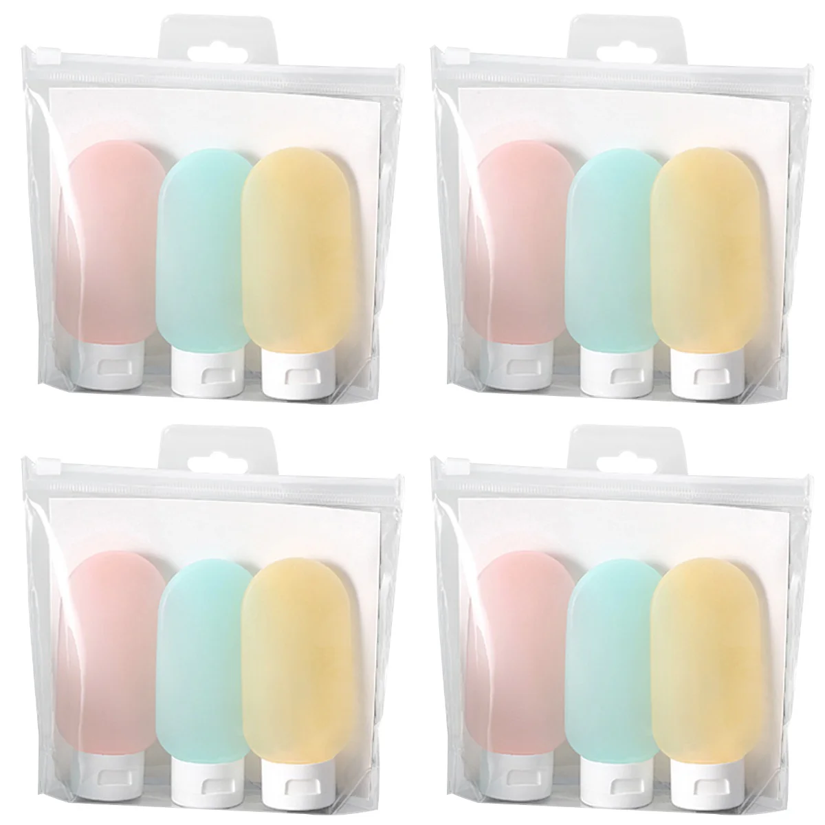 4x Travel Bottles Empty Lotion Dispenser Liquid Soap Container Portable Shampoo Bottle Travel Jar
4x Travel Bottles Empty Lotion Dispenser Liquid Soap Container Portable Shampoo Bottle Travel Jar
