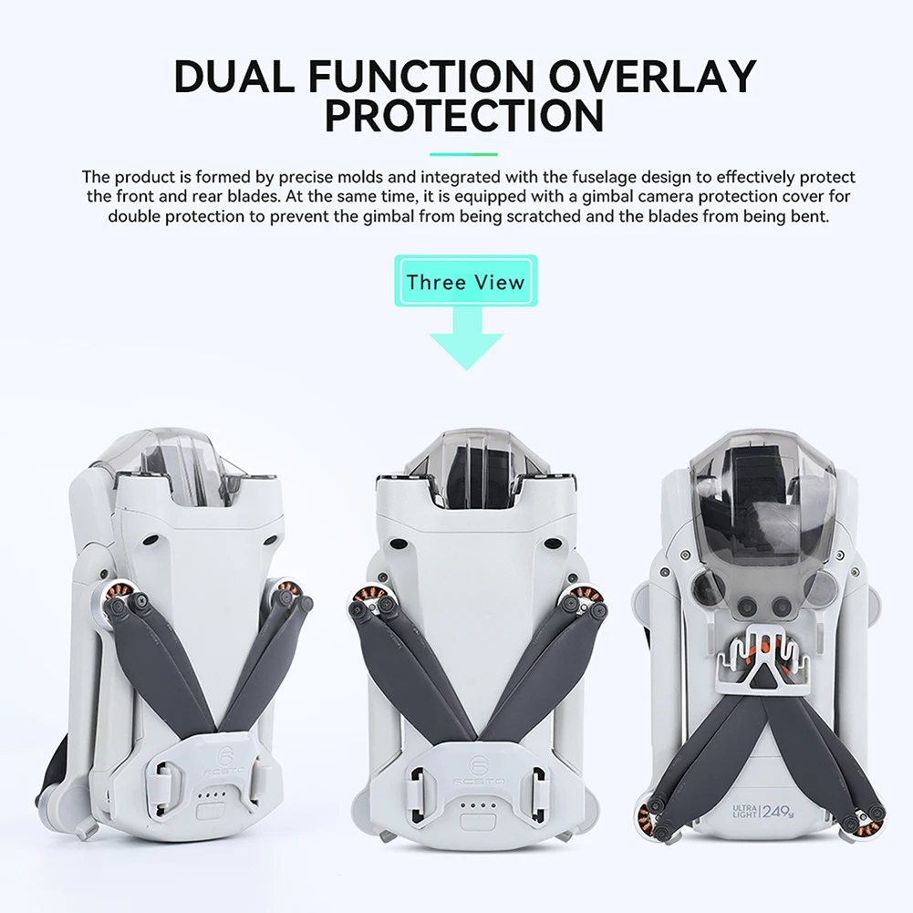 Защитная крышка для камеры PTZ для DJI Mini 3 Pro, крышка Кардана + Набор лопастей, простой магазин пропеллеров и аксессуары для переноски дрона
Защитная крышка для камеры PTZ для DJI Mini 3 Pro, крышка Кардана + Набор лопастей, простой магазин пропеллеров и аксессуары для переноски дрона