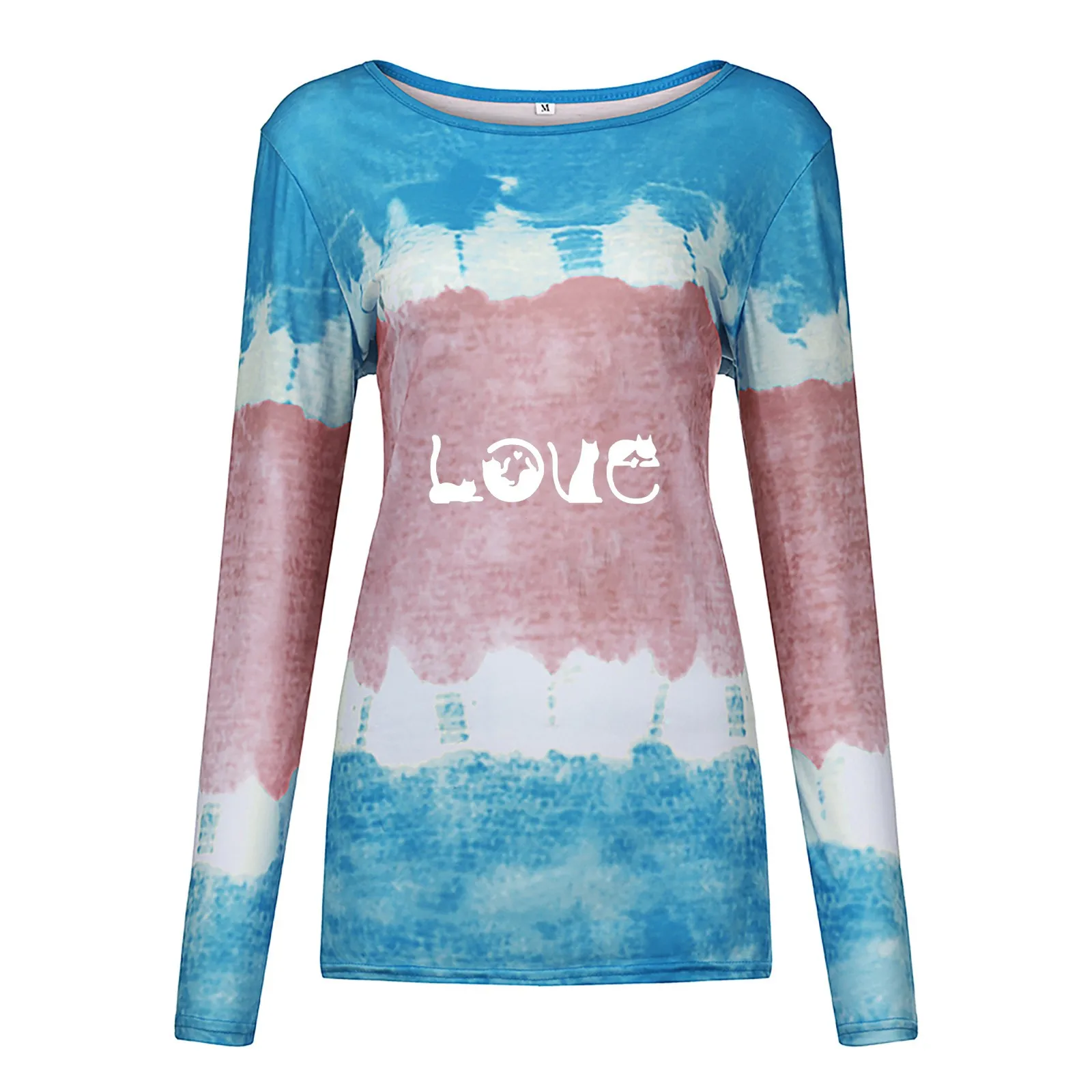 Printed Tie Dye Long Sleeve Ladies Top Crew Neck T Shirt S 2XL Ladies Tops Black Maternity Leotard Long Sleeve Red Tops
Printed Tie Dye Long Sleeve Ladies Top Crew Neck T Shirt S 2XL Ladies Tops Black Maternity Leotard Long Sleeve Red Tops