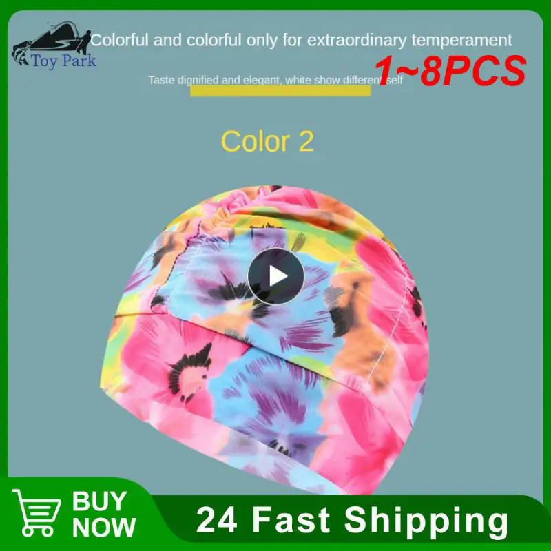 1~8PCS Swimming Hat Women Unisex Long Hair Bathing Swimming Stretch Drape Free Size Swim Pool Sport Elastic Nylon 
1~8PCS Swimming Hat Women Unisex Long Hair Bathing Swimming Stretch Drape Free Size Swim Pool Sport Elastic Nylon