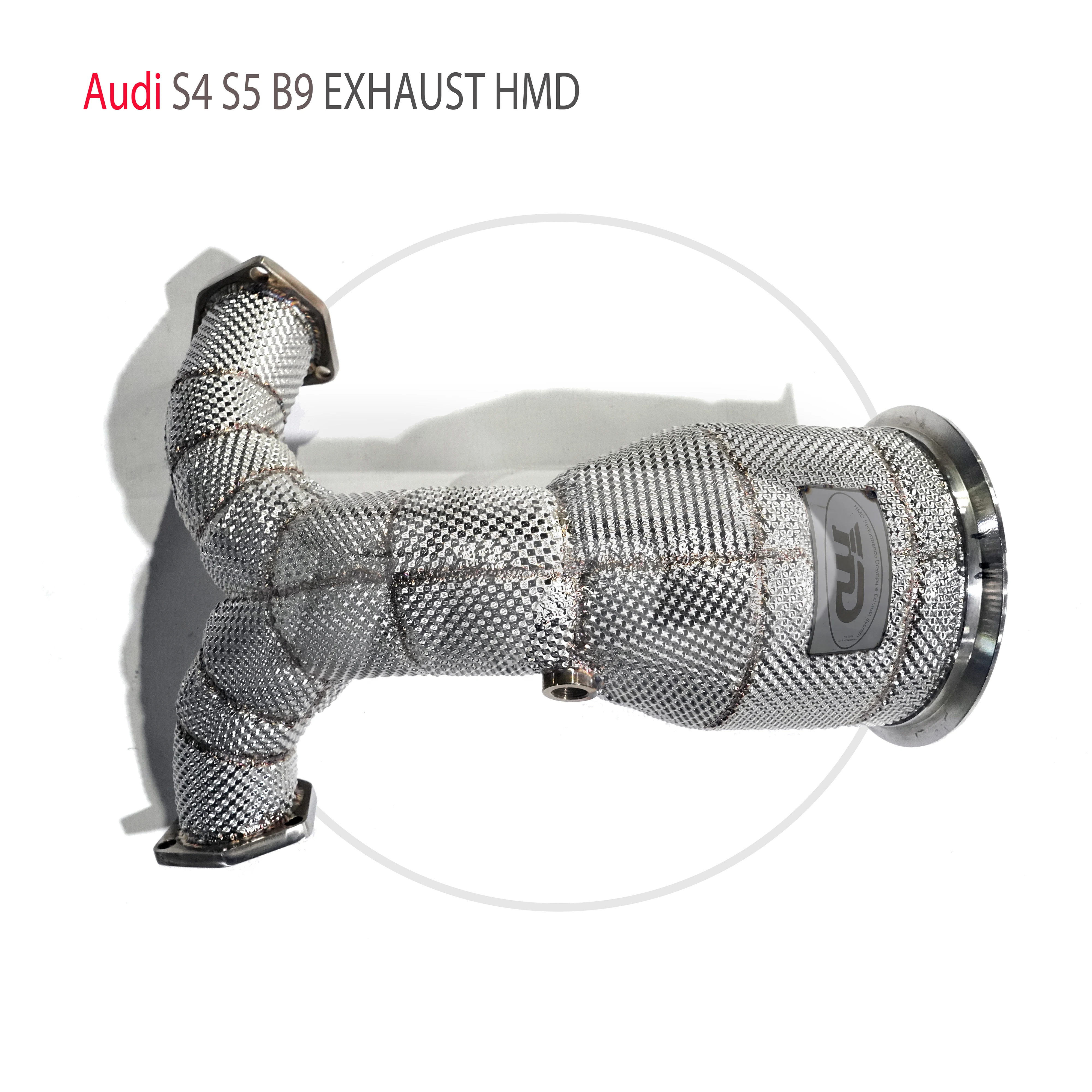 HMD Exhaust Manifold Downpipe for Audi S4 S5 B9 Car Accessories With Catalytic Header Without Cat High Flow
HMD Exhaust Manifold Downpipe for Audi S4 S5 B9 Car Accessories With Catalytic Header Without Cat High Flow
