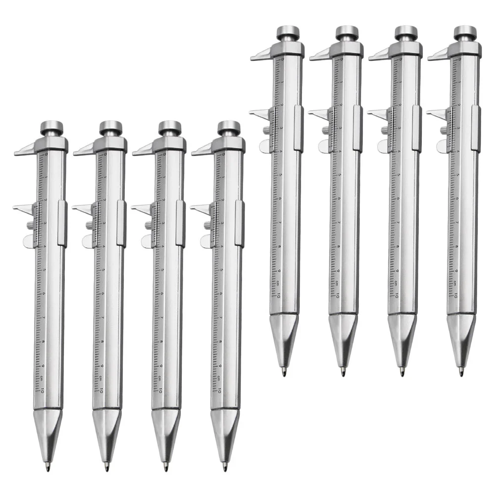8Pcs Writing Pen Multi-use Ballpoint Pen Plastic Pen Scaled Pen for Student School
8Pcs Writing Pen Multi-use Ballpoint Pen Plastic Pen Scaled Pen for Student School