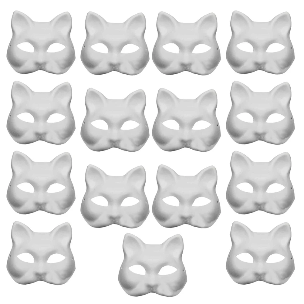 Cat Blank Diy White Plain Cosplay Masquerade Party Paintable Foxaccessories Unpaintedface Full Halfjapanese Craft Paper Animal
Cat Blank Diy White Plain Cosplay Masquerade Party Paintable Foxaccessories Unpaintedface Full Halfjapanese Craft Paper Animal