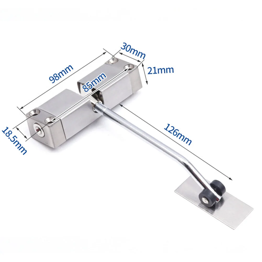 Stainless Steel Automatic Spring Door Closer Door Closing Device Can Adjust The Door Closing Device Furniture Door Hardware
Stainless Steel Automatic Spring Door Closer Door Closing Device Can Adjust The Door Closing Device Furniture Door Hardware
