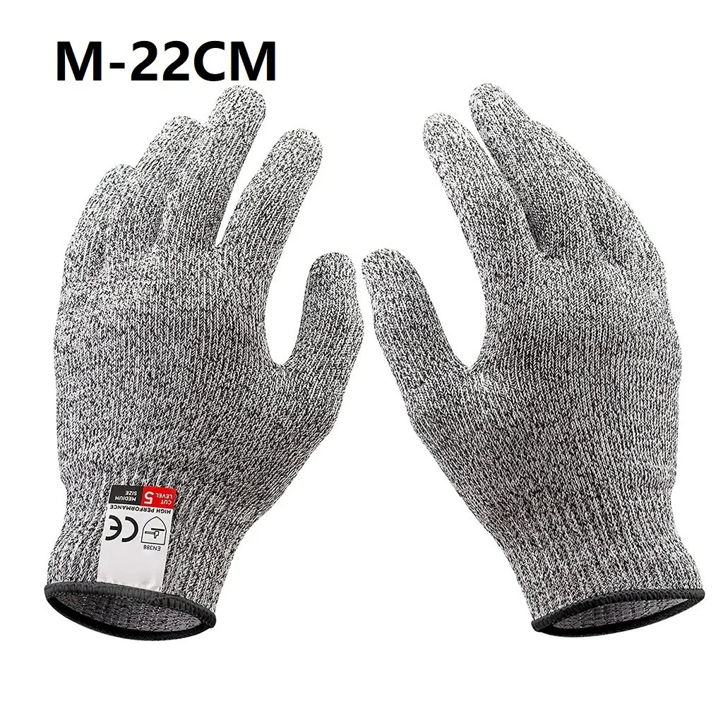 1pair Cut Resistant Gloves Hemp Gray High Level 5 Protection HPPE Protective Gloves For Steel Automotive Electromechanical Glass
1pair Cut Resistant Gloves Hemp Gray High Level 5 Protection HPPE Protective Gloves For Steel Automotive Electromechanical Glass