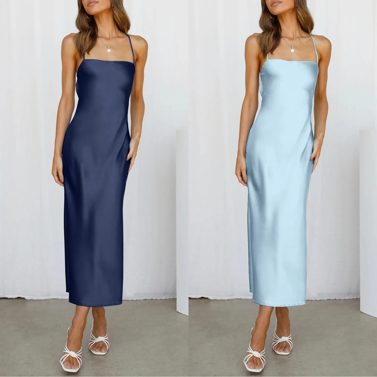 Женское пикантное платье без рукавов, облегающее пикантное Модное Длинное Повседневное платье с открытой спиной и карманами, длинное плать...
Женское пикантное платье без рукавов, облегающее пикантное Модное Длинное Повседневное платье с открытой спиной и карманами, длинное плать...