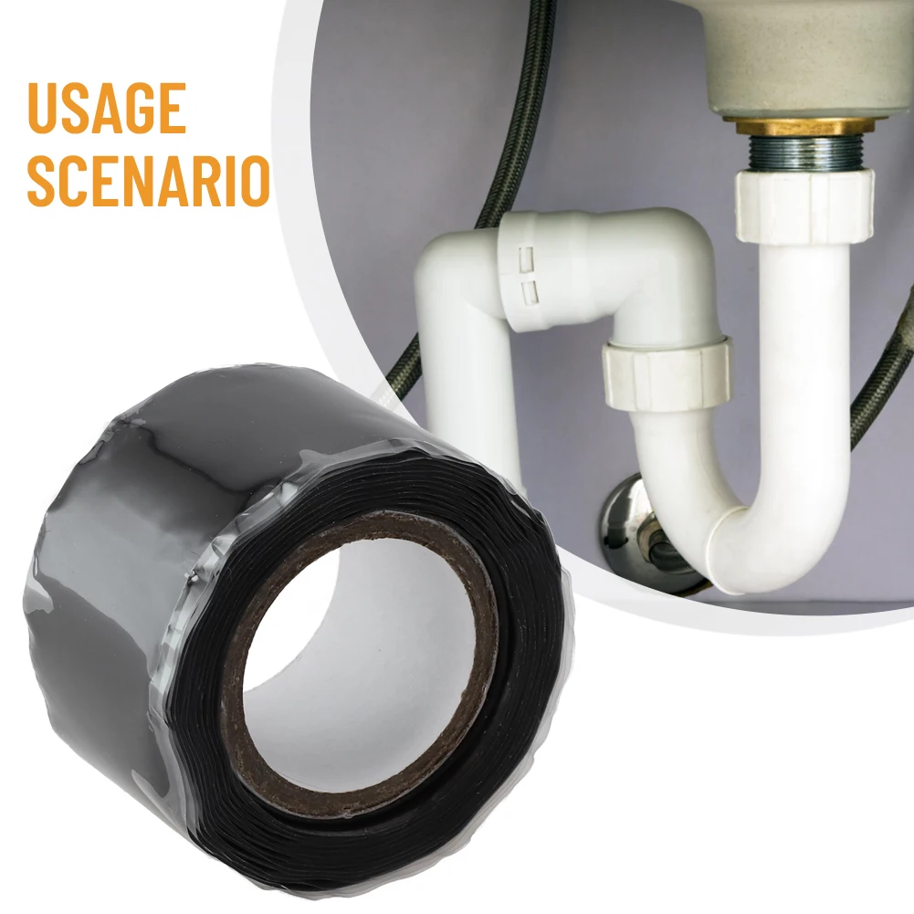 Repair Tape Self Fusing Wire Hose Bonding Rescue Performance Transparent Silicone Black Pipeline Seal Water Pipe Strong Repair
Repair Tape Self Fusing Wire Hose Bonding Rescue Performance Transparent Silicone Black Pipeline Seal Water Pipe Strong Repair