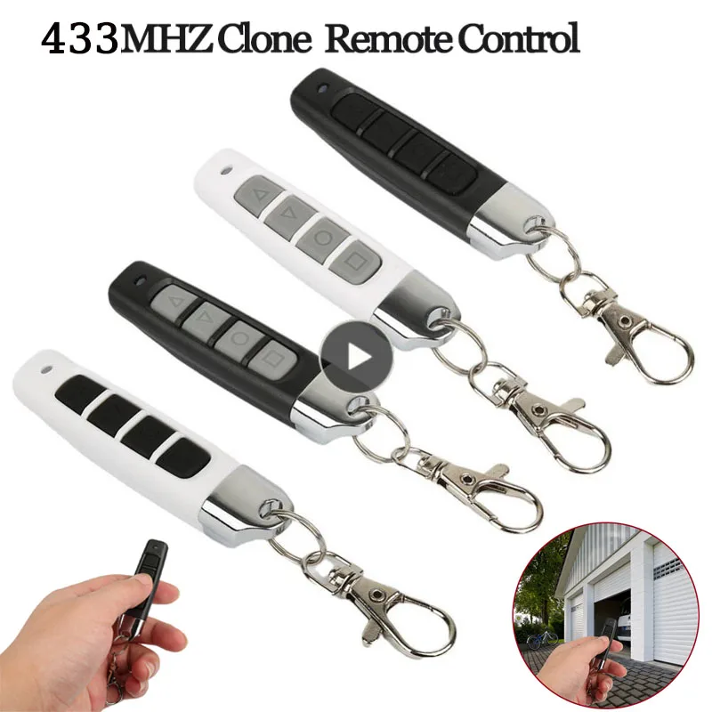 433mhz Wireless Remote Control 433.92mhz Receiver Module RF Transmitter Electric Cloning Gate Garage Door With Keychain For Home 
433mhz Wireless Remote Control 433.92mhz Receiver Module RF Transmitter Electric Cloning Gate Garage Door With Keychain For Home
