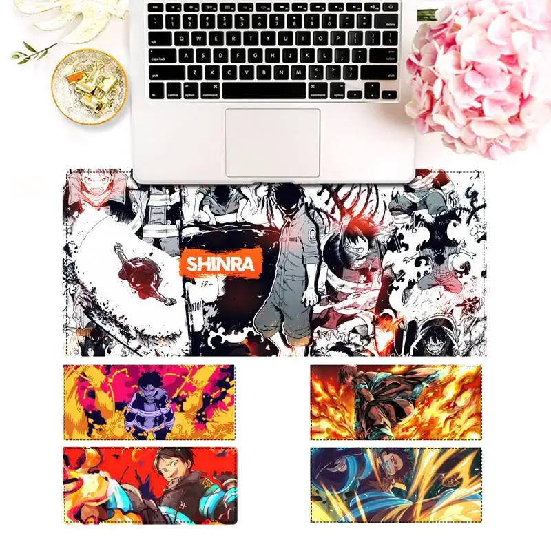 Popolar Fire Force Gaming Mouse Pad PC Laptop Gamer Mousepad Anime Antislip Mat Keyboard Desk Mat For Overwatch/CS GO 
Popolar Fire Force Gaming Mouse Pad PC Laptop Gamer Mousepad Anime Antislip Mat Keyboard Desk Mat For Overwatch/CS GO