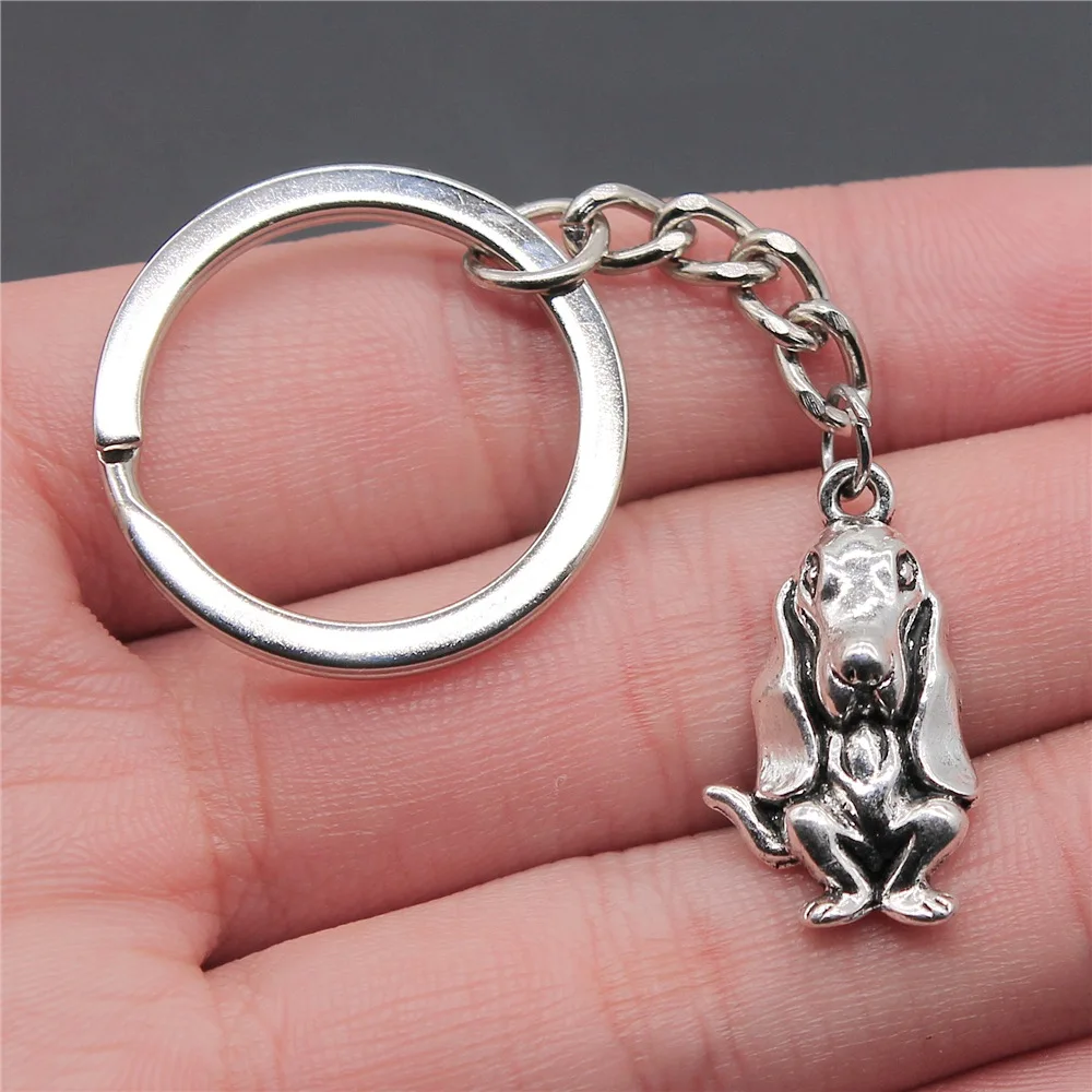 Прямая поставка, брелок с подвеской в виде милой собаки в античном стиле серебряного цвета, 25x14 мм, сувениры, подарок
Прямая поставка, брелок с подвеской в виде милой собаки в античном стиле серебряного цвета, 25x14 мм, сувениры, подарок