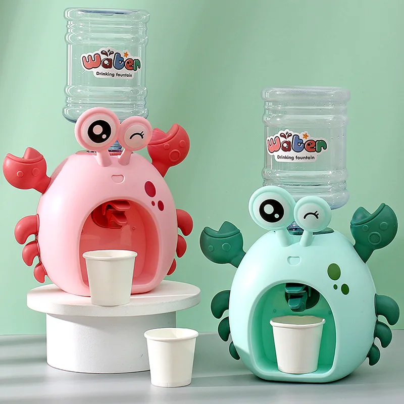 Funny Crab Mini Water Dispenser Baby Toys Can Be Out Of Water Children's Simulation Play House Kitchen Toy Beverage Machine
Funny Crab Mini Water Dispenser Baby Toys Can Be Out Of Water Children's Simulation Play House Kitchen Toy Beverage Machine