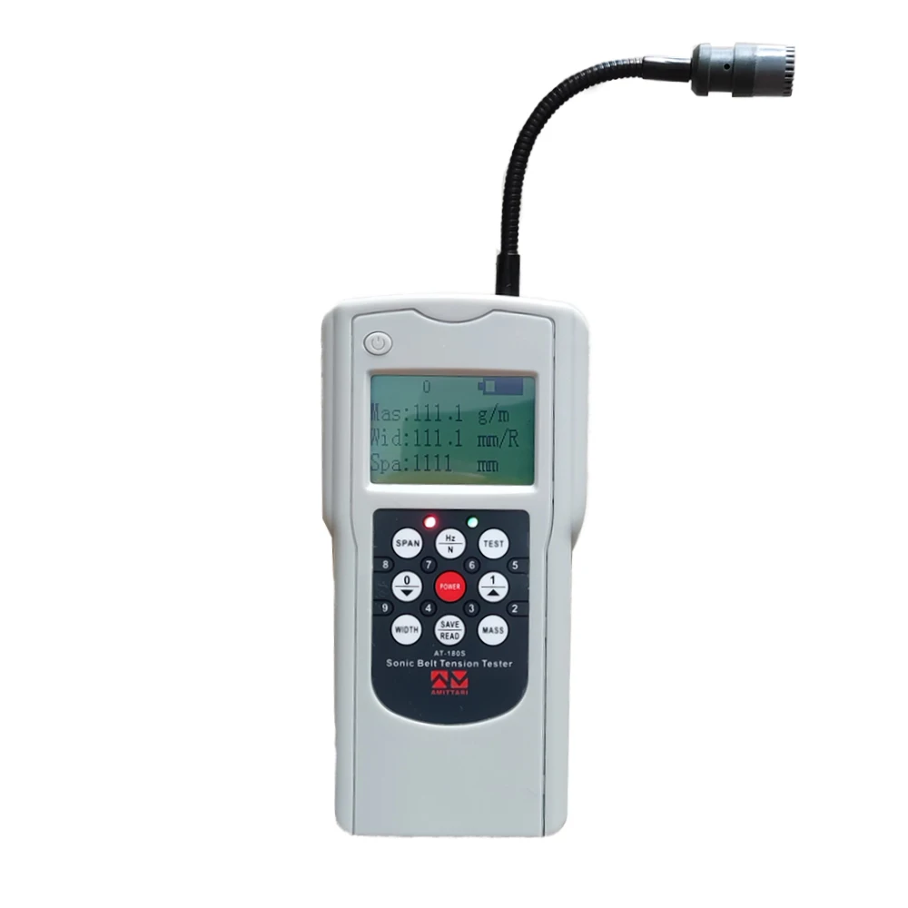 AT-180S Digital belt tension tester Measuring range 10HZ-680Hz Drive belt tension measuring instrument acoustic belt tensiometer
AT-180S Digital belt tension tester Measuring range 10HZ-680Hz Drive belt tension measuring instrument acoustic belt tensiometer