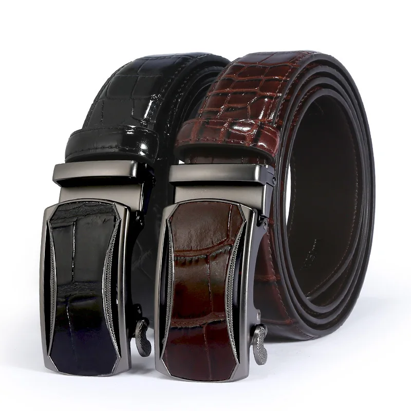 Belts Men Sports Luxury Brand Designer Fashion Automatic Buckle Genuine Leather Men's Jeans High Quality Waist Male Strap
Belts Men Sports Luxury Brand Designer Fashion Automatic Buckle Genuine Leather Men's Jeans High Quality Waist Male Strap