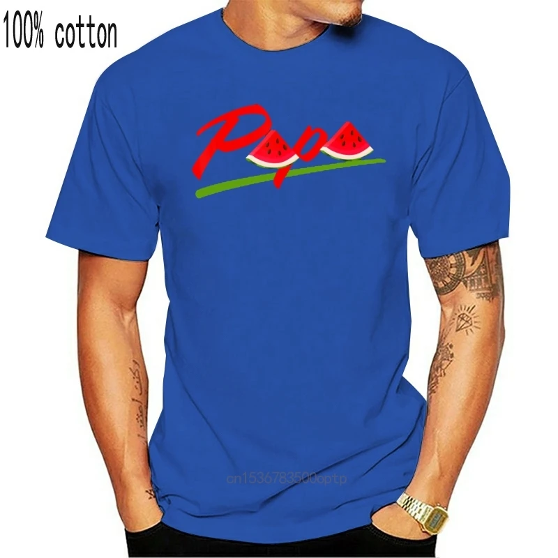 Camiseta de sandía de papá para hombre, ropa de talla M-3Xl, camiseta 
Camiseta de sandía de papá para hombre, ropa de talla M-3Xl, camiseta