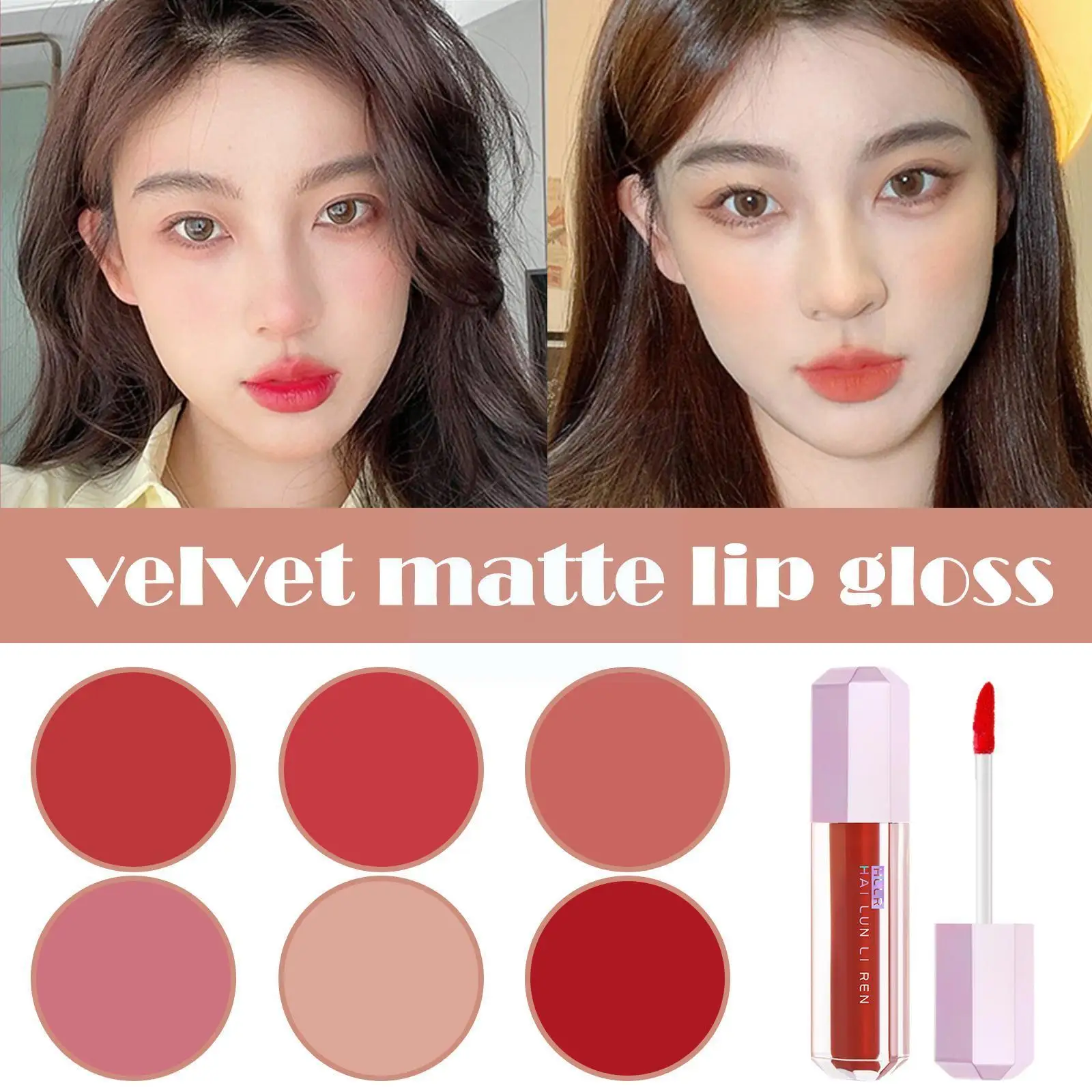 Moisturizing Lip Glaze Matte Velvet Lip Gloss Long-Lasting Tint Sexy Lip Lips Lipstick Makeup Liquid Waterproof Women O0V7
Moisturizing Lip Glaze Matte Velvet Lip Gloss Long-Lasting Tint Sexy Lip Lips Lipstick Makeup Liquid Waterproof Women O0V7