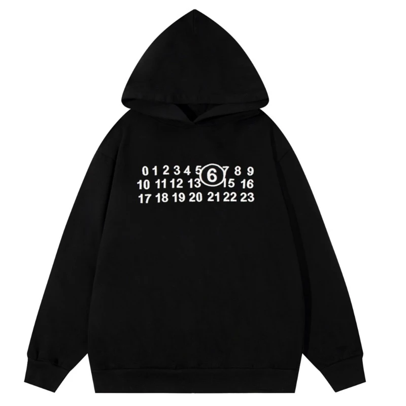 Mm6 Margiela Hoodie Men's and women's sweatshirts Classic chest digital embroidered hoodie High quality cotton simple pullover
Mm6 Margiela Hoodie Men's and women's sweatshirts Classic chest digital embroidered hoodie High quality cotton simple pullover