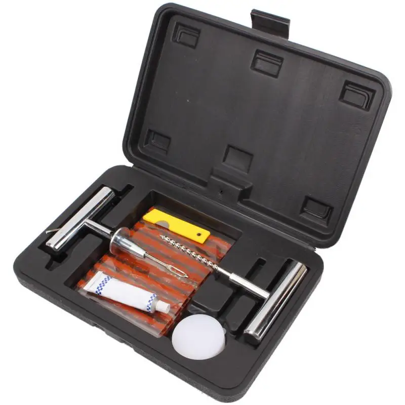 Tire Repair Patch Set Tire Repair Strip Kit for Car Quad Roller Reifenreparaturstreifen HWC 
Tire Repair Patch Set Tire Repair Strip Kit for Car Quad Roller Reifenreparaturstreifen HWC