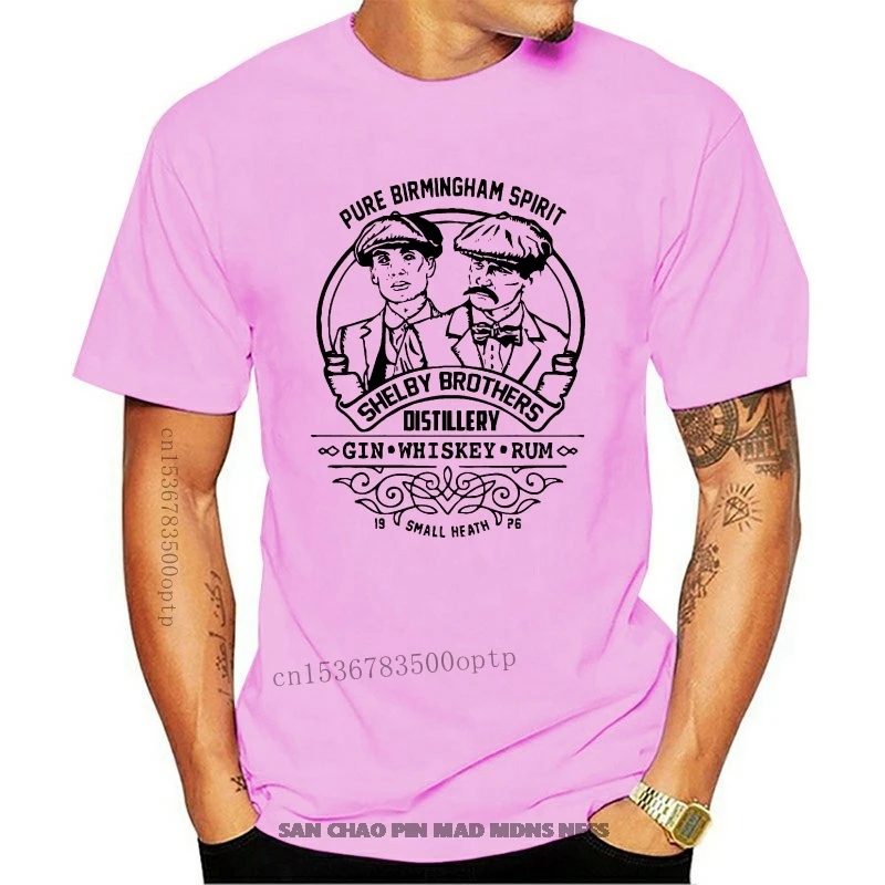 2020 NEW Fashion Brand Peaky Inspired Shelby Brothers T Shirt Shelby Distillery Small Heath
2020 NEW Fashion Brand Peaky Inspired Shelby Brothers T Shirt Shelby Distillery Small Heath
