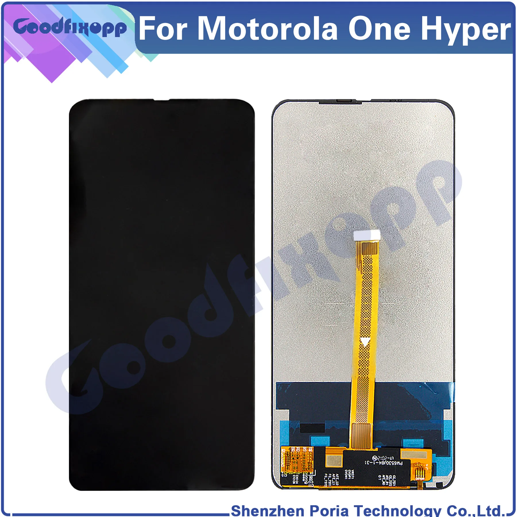 For Motorola One Hyper XT2027 XT2027-1 LCD Display Touch Screen Digitizer Assembly Repair Parts Replacement
For Motorola One Hyper XT2027 XT2027-1 LCD Display Touch Screen Digitizer Assembly Repair Parts Replacement