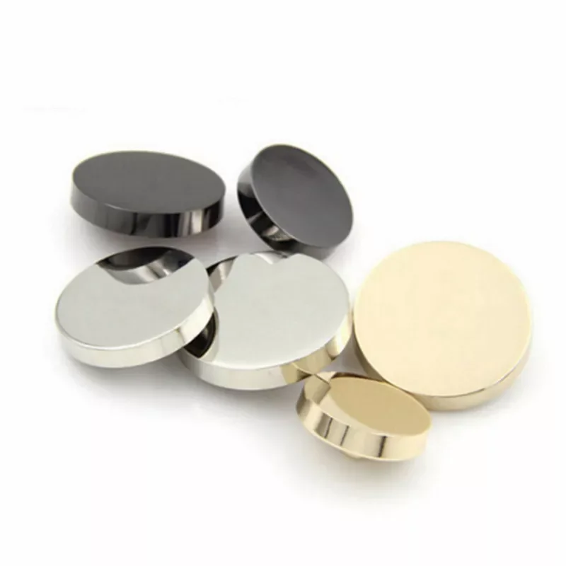 Gold Silver Color Round Buttons Alloy Shank Button For Jacket Windbreaker Button Fastener Plating Metal Snap Sewing Supply 
Gold Silver Color Round Buttons Alloy Shank Button For Jacket Windbreaker Button Fastener Plating Metal Snap Sewing Supply