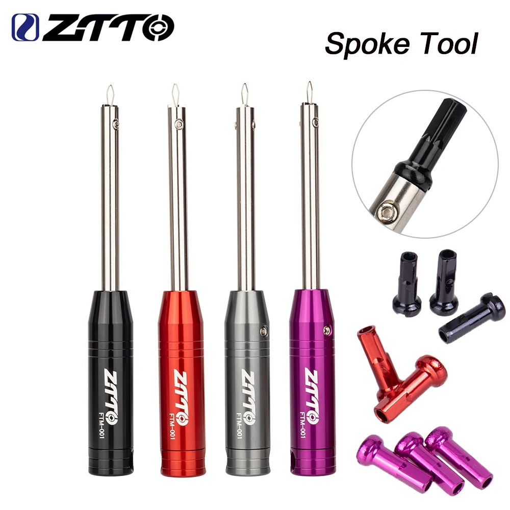 

ZTTO MTB Bicycle Spoke Cap Tool Holder Removal Installation Nipple Wrench Maintenance Set Inner Cable Cap Universal Accessories