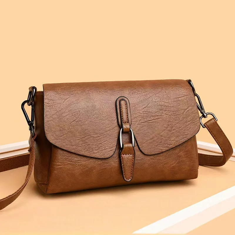 Leather Cowhide Messenger Bag Women's New Fashion Soft Leather Holiday Gift Mother Bag Shoulder Bag Handbag Small Bag.
Leather Cowhide Messenger Bag Women's New Fashion Soft Leather Holiday Gift Mother Bag Shoulder Bag Handbag Small Bag.