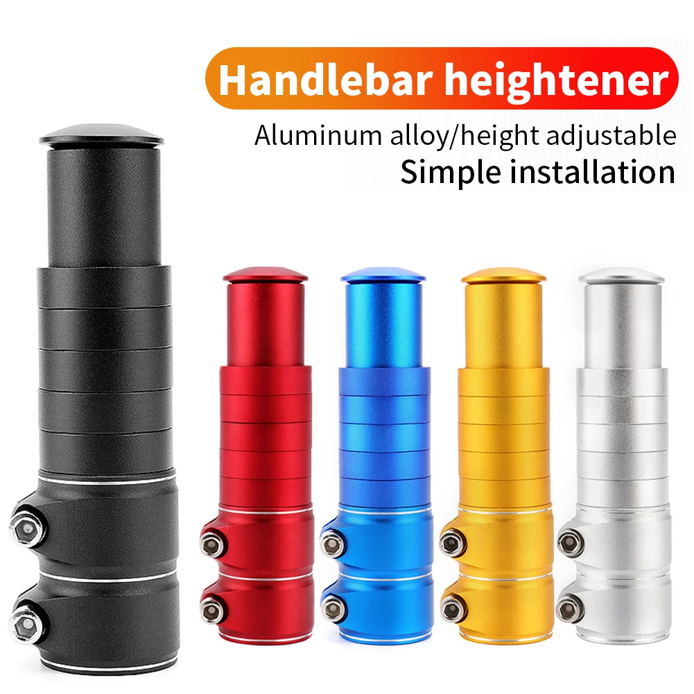 New Bike Fork Stem Riser Extender Extension 28.6mm Aluminum Alloy Bike Stem Raiser Handlebar Riser Adaptor Cycling Accessories
New Bike Fork Stem Riser Extender Extension 28.6mm Aluminum Alloy Bike Stem Raiser Handlebar Riser Adaptor Cycling Accessories