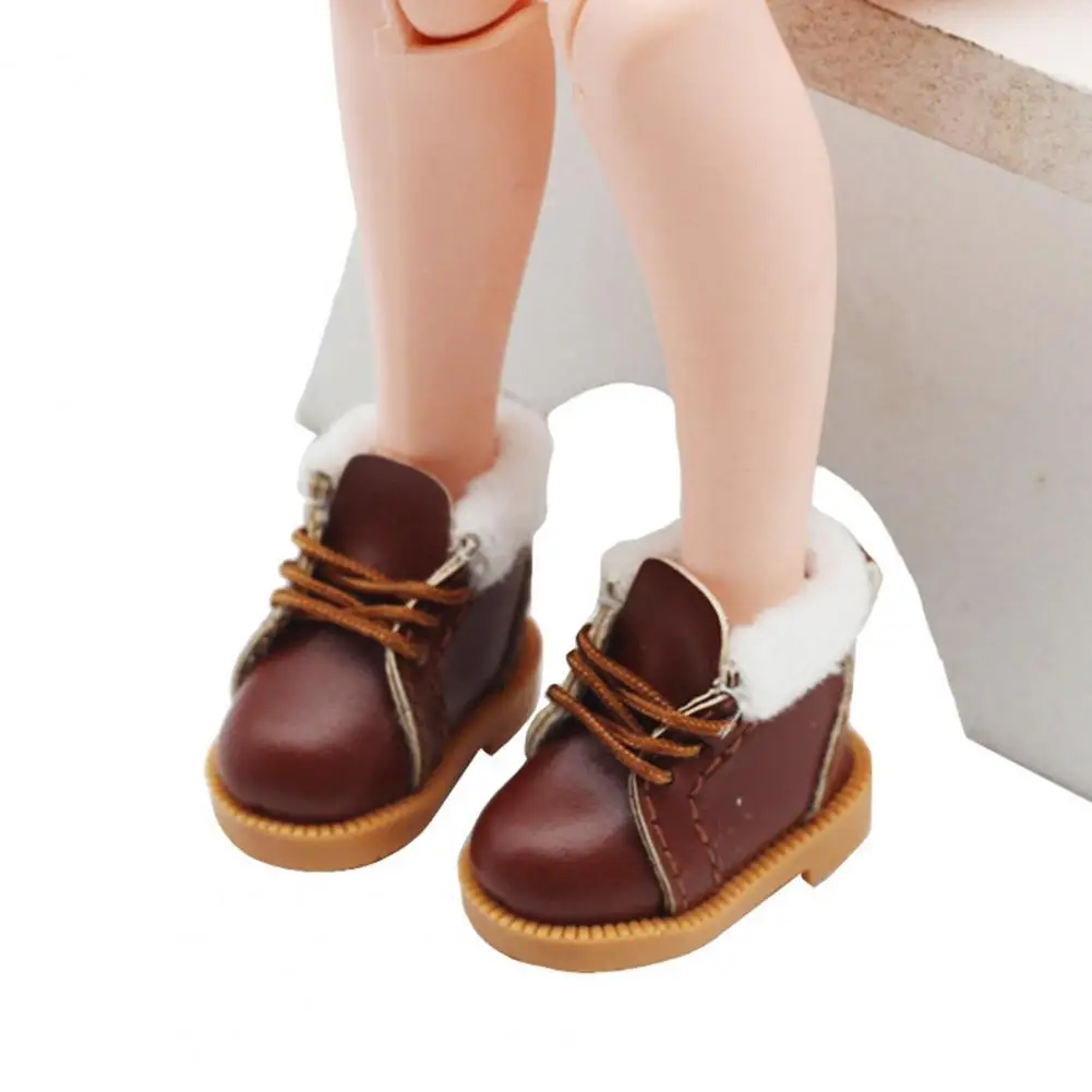 Comfortable Touch 1 Pair Stylish Cute Appearance BJD Doll Shoes Fadeless Doll Boots Wear-Resistant for Ornament
Comfortable Touch 1 Pair Stylish Cute Appearance BJD Doll Shoes Fadeless Doll Boots Wear-Resistant for Ornament