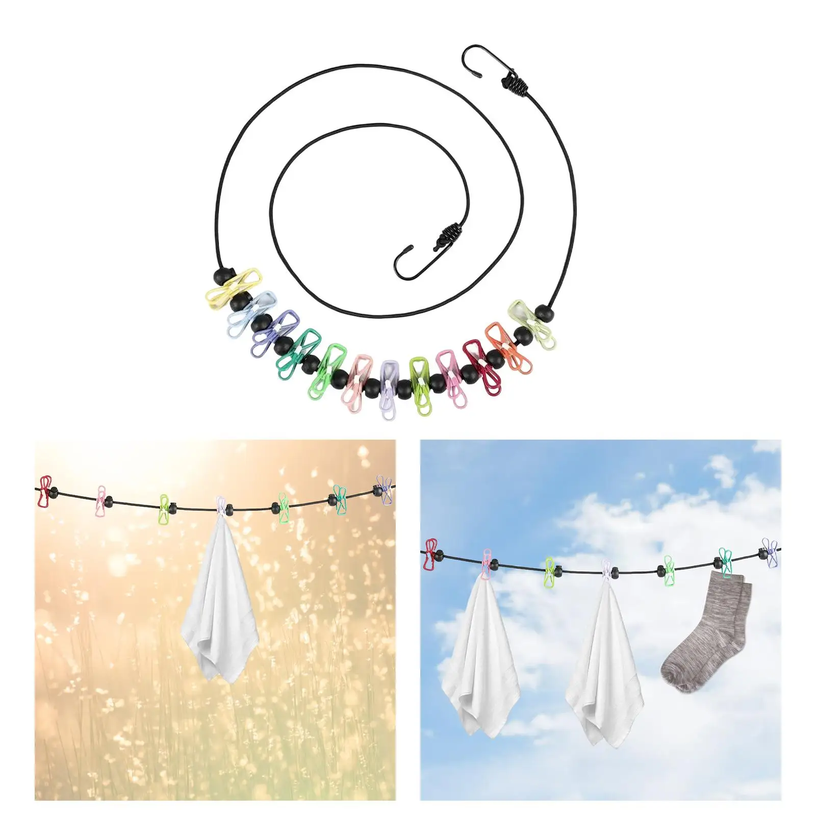 Travel Clothesline Elastic Drying Cord Laundry Drying Rope Non Slip Retractable Clothes Lines Boat Hotel RV
Travel Clothesline Elastic Drying Cord Laundry Drying Rope Non Slip Retractable Clothes Lines Boat Hotel RV