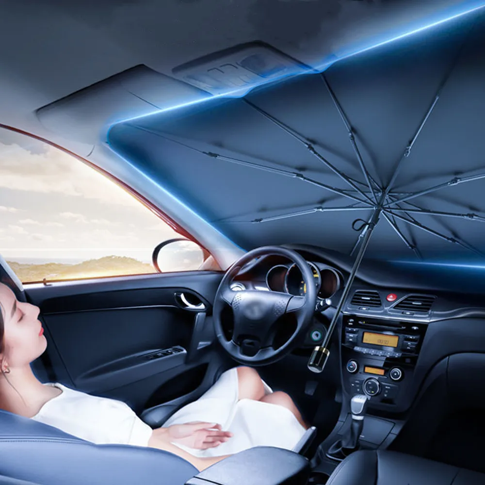 Car Sun Shade Protector Parasol Auto Front Window Sunshade Covers summer umbrella Protector Interior Windshield For RV truck
Car Sun Shade Protector Parasol Auto Front Window Sunshade Covers summer umbrella Protector Interior Windshield For RV truck