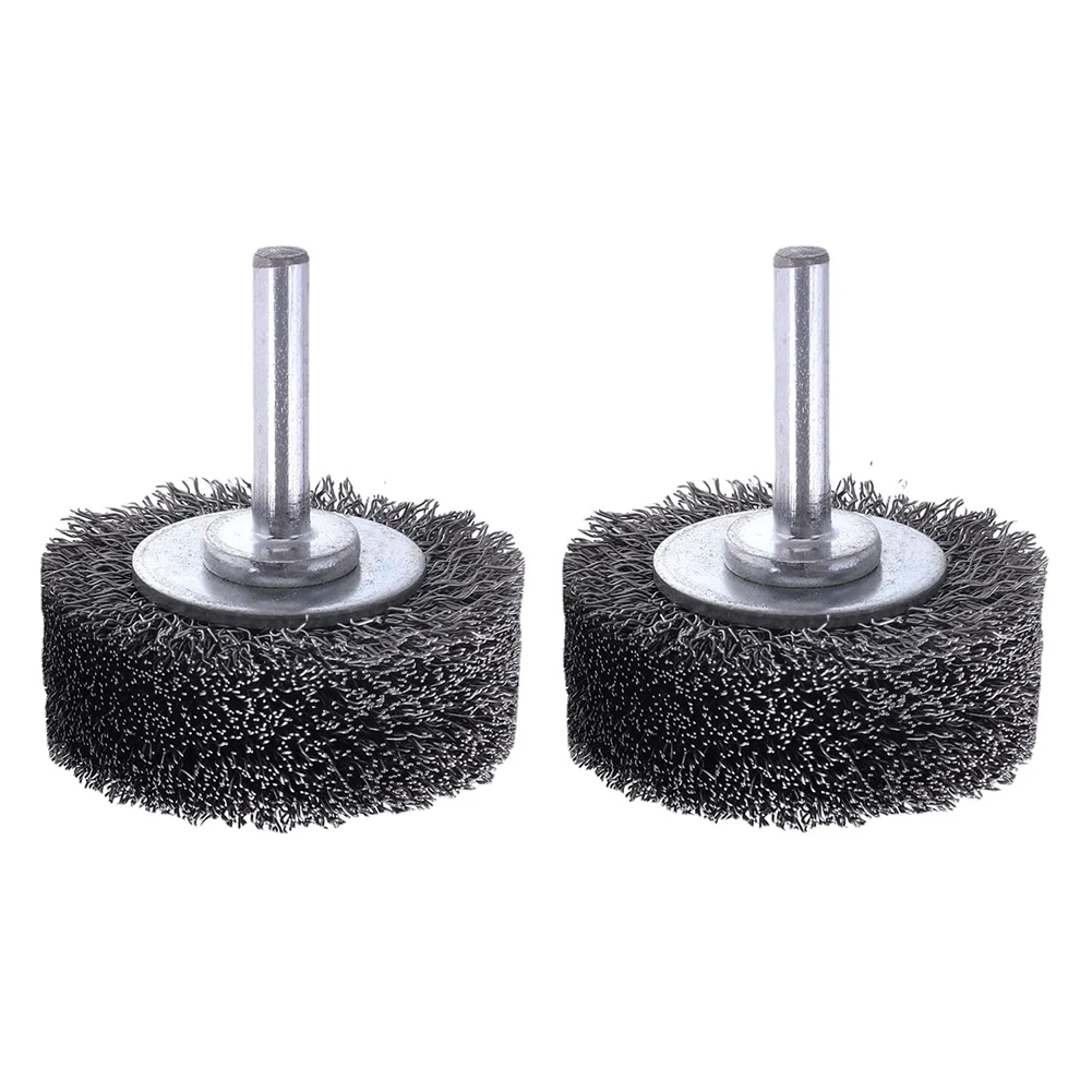 2pcs 6mm Shank Stainless Steel Wire Wheel Brush Polishing Wire Wheel Brushes For Die Grinder Electric Drill Rotary Tool
2pcs 6mm Shank Stainless Steel Wire Wheel Brush Polishing Wire Wheel Brushes For Die Grinder Electric Drill Rotary Tool
