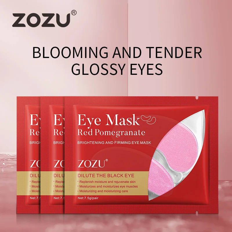 7.5g/Pair ZOZU Red Pomegranate Eye Mask Cream Anti-Puffiness Dark Circle Moisturizing Anti-Aging Whitening Smooth Woman Eye Care
7.5g/Pair ZOZU Red Pomegranate Eye Mask Cream Anti-Puffiness Dark Circle Moisturizing Anti-Aging Whitening Smooth Woman Eye Care