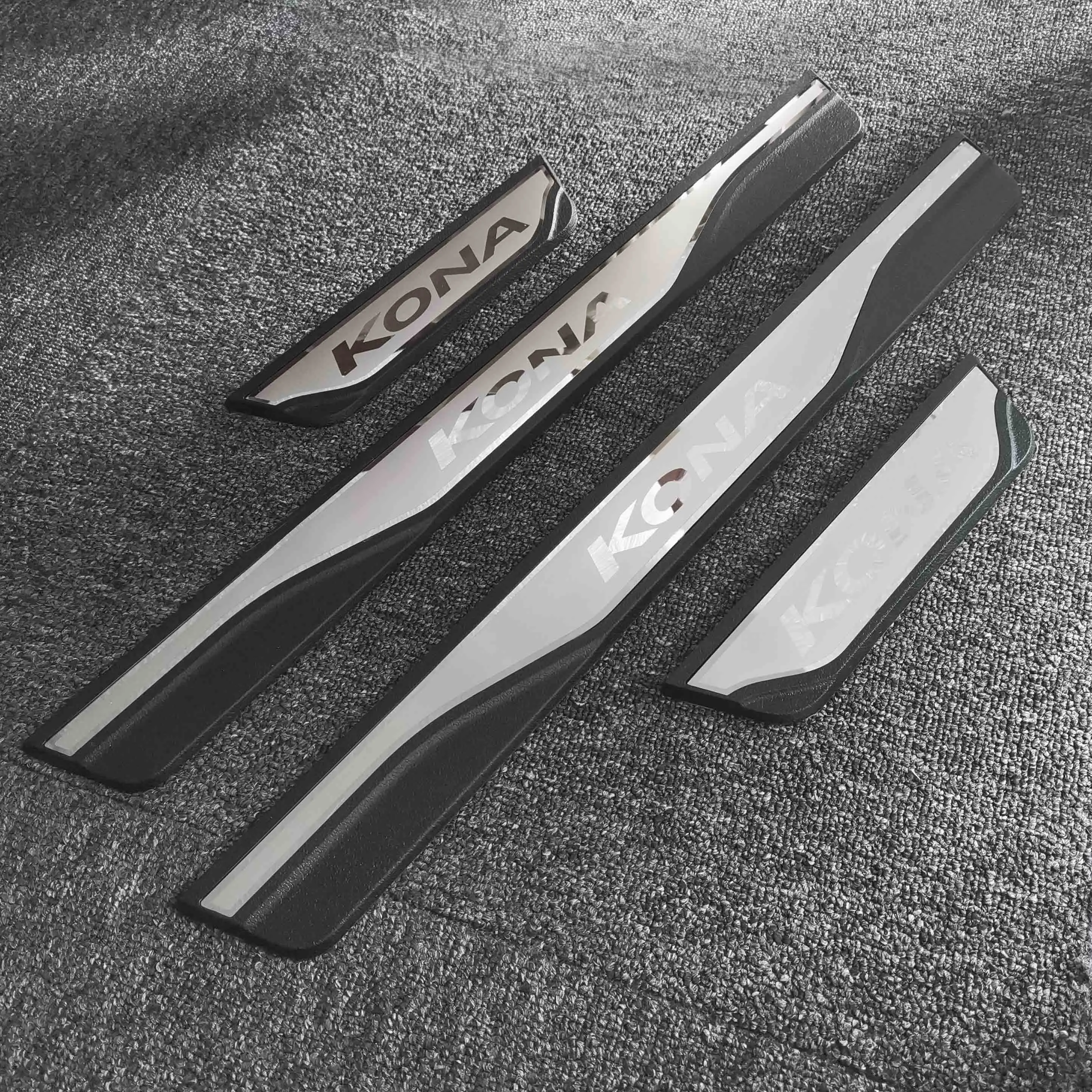 Car Stainless Steel Scuff Plate Door Sill Cover For HYUNDAI KONA 2016-2023
Car Stainless Steel Scuff Plate Door Sill Cover For HYUNDAI KONA 2016-2023