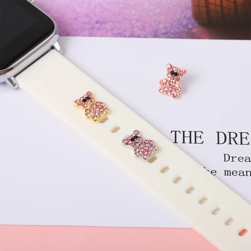 Fashion Silicone Strap Decorative Nails for Apple Watch Band Charm Metal Creativity Rivet Accessories for iwatch Rubber Bracelet
Fashion Silicone Strap Decorative Nails for Apple Watch Band Charm Metal Creativity Rivet Accessories for iwatch Rubber Bracelet