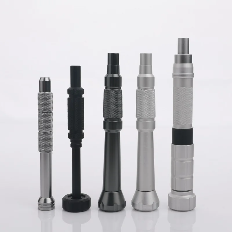 Mini 4mm/6.35mm Manual Magnetic Suction Handle Aluminum Alloy Screwdriver Suitable for H4 Screwdriver Manual Tool 1pcs
Mini 4mm/6.35mm Manual Magnetic Suction Handle Aluminum Alloy Screwdriver Suitable for H4 Screwdriver Manual Tool 1pcs