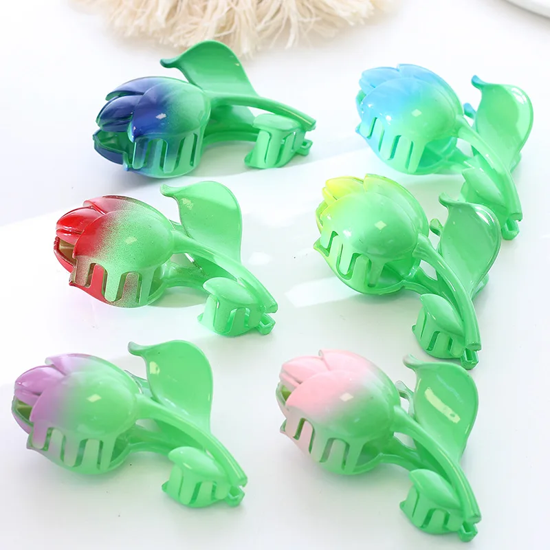 3D Tulip Flowers Hair Claws Hairpin for Women Girls Shark Clip Elegant Flower Hair Crab Shark Clip Hair Accessories
3D Tulip Flowers Hair Claws Hairpin for Women Girls Shark Clip Elegant Flower Hair Crab Shark Clip Hair Accessories