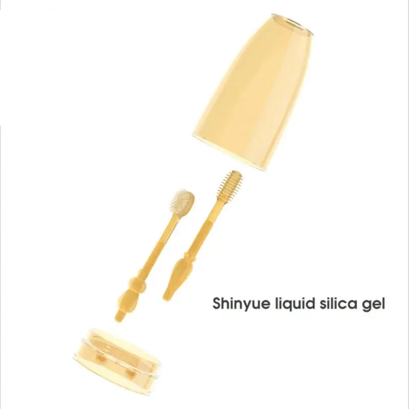 Soft Childrens Toothbrush Food Grade Silicone Baby Tooth Brushing Artifact Non-slip Kid Care Toothbrush Baby Toothbrush
Soft Childrens Toothbrush Food Grade Silicone Baby Tooth Brushing Artifact Non-slip Kid Care Toothbrush Baby Toothbrush