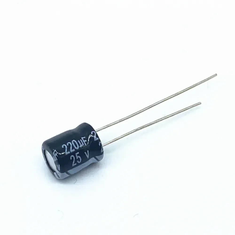 50PCS Higt quality 25V220UF 6*7mm 220UF 25V 6*7 Electrolytic capacitor
50PCS Higt quality 25V220UF 6*7mm 220UF 25V 6*7 Electrolytic capacitor