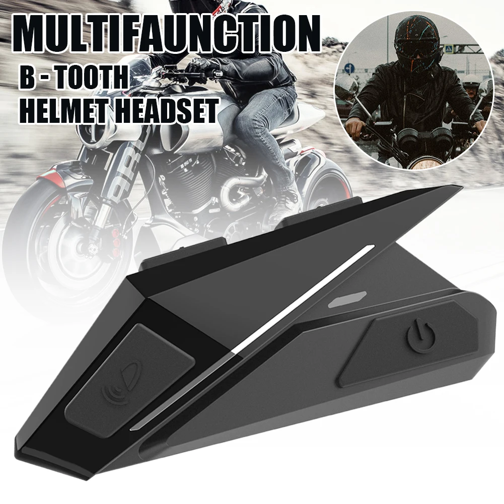 Wireless Motorcycle Helmet Headset B-tooth-Compatible 5.0 Rechargeable Helmet Earphone Stereo Hands-free Call 23Hrs Headphone
Wireless Motorcycle Helmet Headset B-tooth-Compatible 5.0 Rechargeable Helmet Earphone Stereo Hands-free Call 23Hrs Headphone