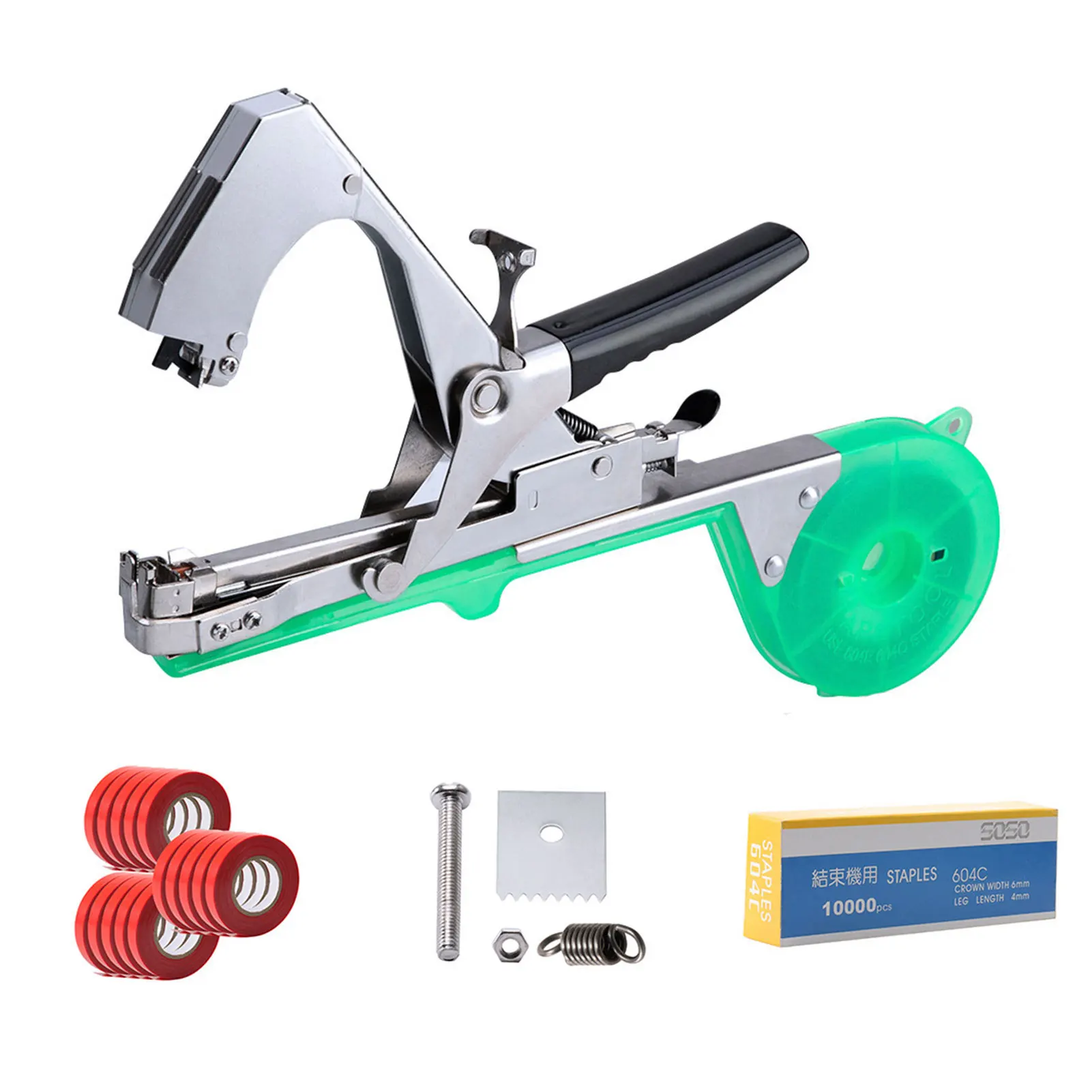 Plant Tying Tapetool Garden Tools Hand Tying Binding Machine Vegetables Fruit Flower Grapes Vining Tapes Replacement Blades
Plant Tying Tapetool Garden Tools Hand Tying Binding Machine Vegetables Fruit Flower Grapes Vining Tapes Replacement Blades