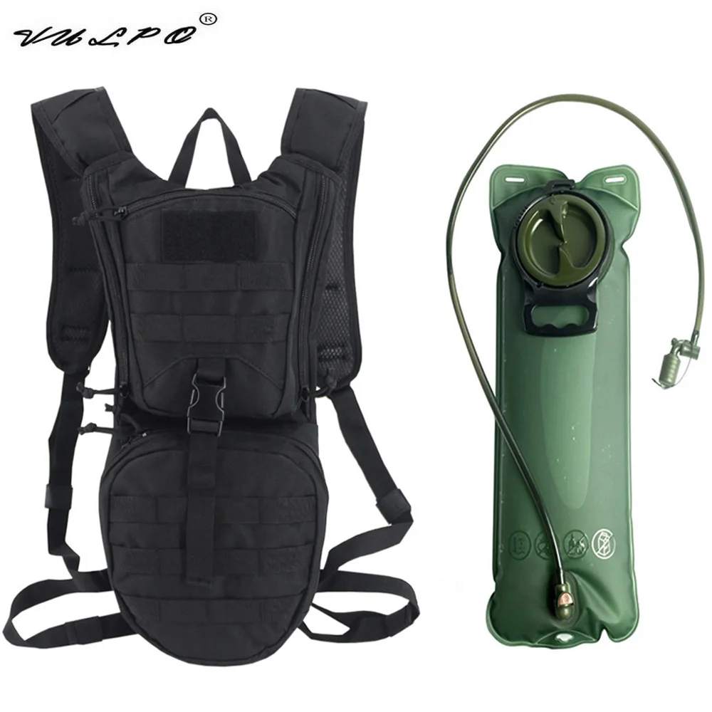 VULPO Tactical Training Kettle Backpack Outdoor Hiking Cycling Hydration Pouch Bags Military Sports Molle Backpack Water Bag
VULPO Tactical Training Kettle Backpack Outdoor Hiking Cycling Hydration Pouch Bags Military Sports Molle Backpack Water Bag